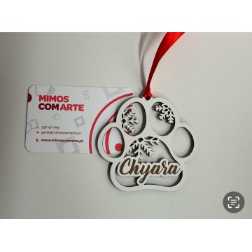 Bola de natal personalizada (PET)