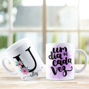 Alfabeto Floral Letra U