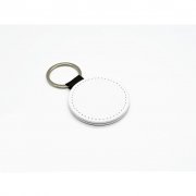 Porta Chaves em Pele Pu Redondo Sublim�vel Dois Lados