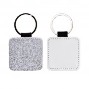 Porta-chaves glitter Prata Personalizvel