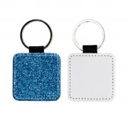 Porta-chaves glitter Azul Personalizvel