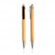 Foto 4: Conjunto de caneta e l�pis infinito em bambu