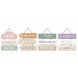 Foto 0: Conjunto de 4 Placa Parede